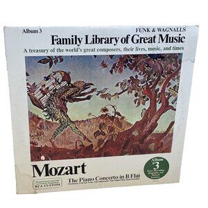 The Piano Concerto In B Flat Funk & Wagnalls Family Library Of Great Music Album
